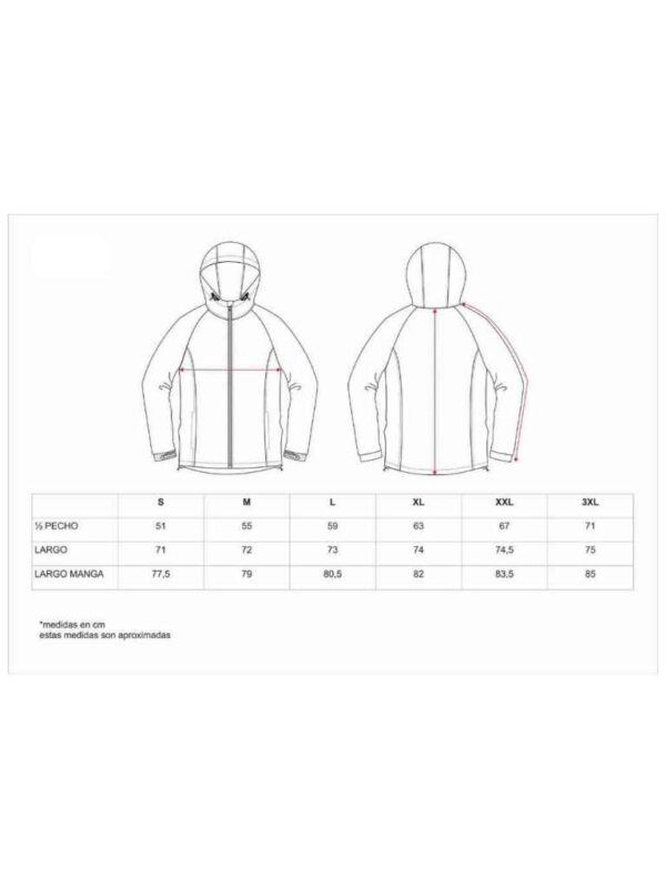 WorkTeam Cazadora Caza, Pesca, Tiempo Libre, etc, Softshell con 2 Bolsillos Laterales y un Bolsillo en Pecho, combinada, con Capucha. - Imagen 3