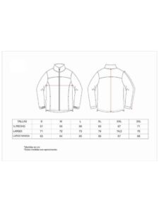 WorkTeam Cazadora Caza, Pesca, Tiempo Libre, etc, Softshell con Canesús y costadillos a Contraste. Cuello Alto y cubrecosturas Interior. Cierre de Cremallera de Nylon. - Imagen 5