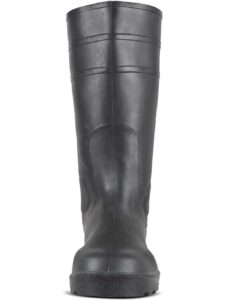 WorkTeam Bota de Agua de Seguridad, Verde, Nitrilo y PVC, Puntera y Plantilla de Acero Hombre - Imagen 3