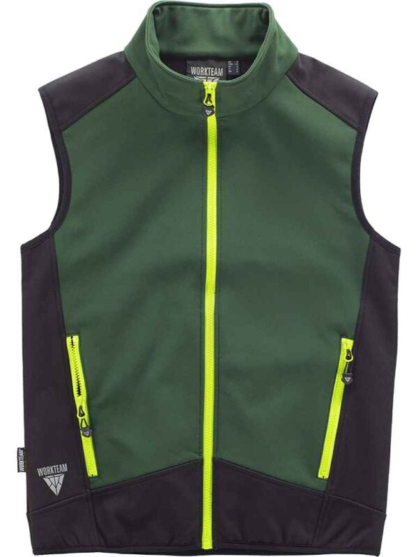 WorkTeam Chaleco Softshell Combinado Aire Libre Hombre - Imagen 5