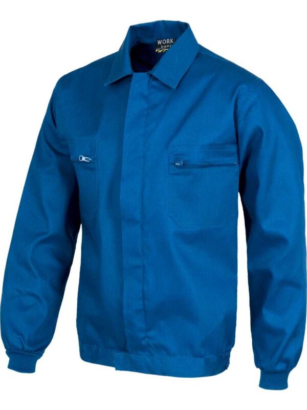 WorkTeam Cazadora con Cremalleras de Nylon, Cintura Elástica y Dos Bolsos de Pecho. Hombre - Imagen 2