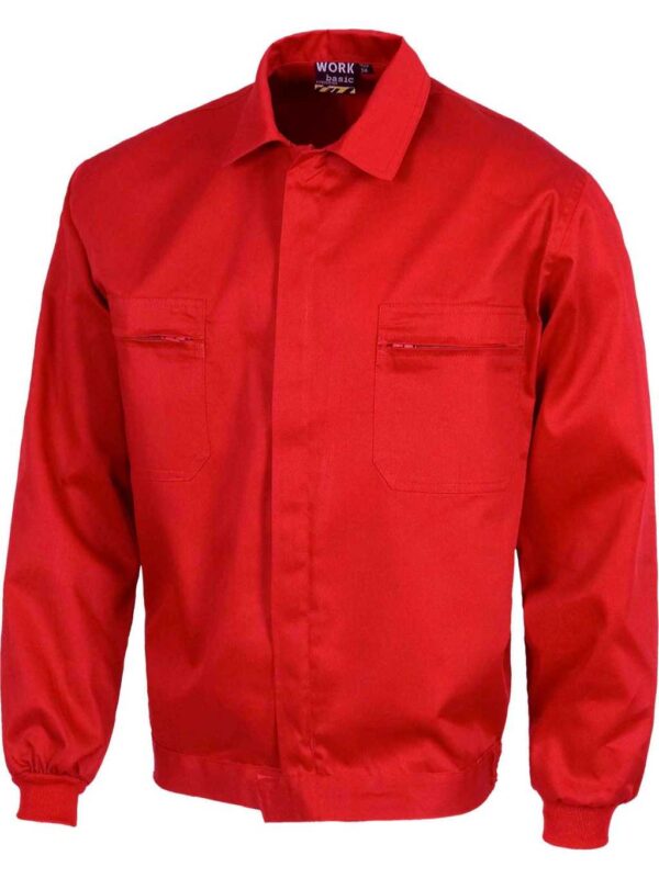 WorkTeam Cazadora con Cremalleras de Nylon, Cintura Elástica y Dos Bolsos de Pecho. Hombre - Imagen 11