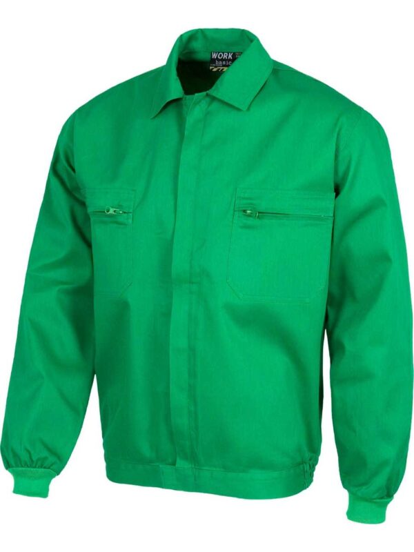 WorkTeam Cazadora con Cremalleras de Nylon, Cintura Elástica y Dos Bolsos de Pecho. Hombre - Imagen 9