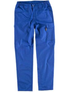 WorkTeamPantalón de tejido elástico bidireccional por construcción. Dos bolsos de abertura inclinada en los costados y un bolso lateral con pliegue HOMBRE - Imagen 4