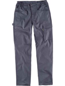 WorkTeamPantalón de tejido elástico bidireccional por construcción. Dos bolsos de abertura inclinada en los costados y un bolso lateral con pliegue HOMBRE - Imagen 2