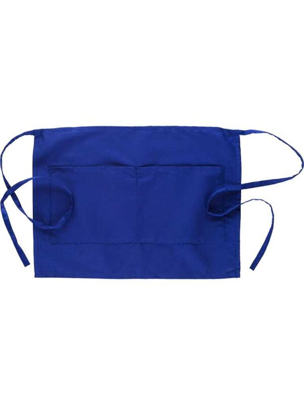 WorkTeam Delantal tipo francés 35x50cm con 2 bolsos. Unisex - Imagen 4