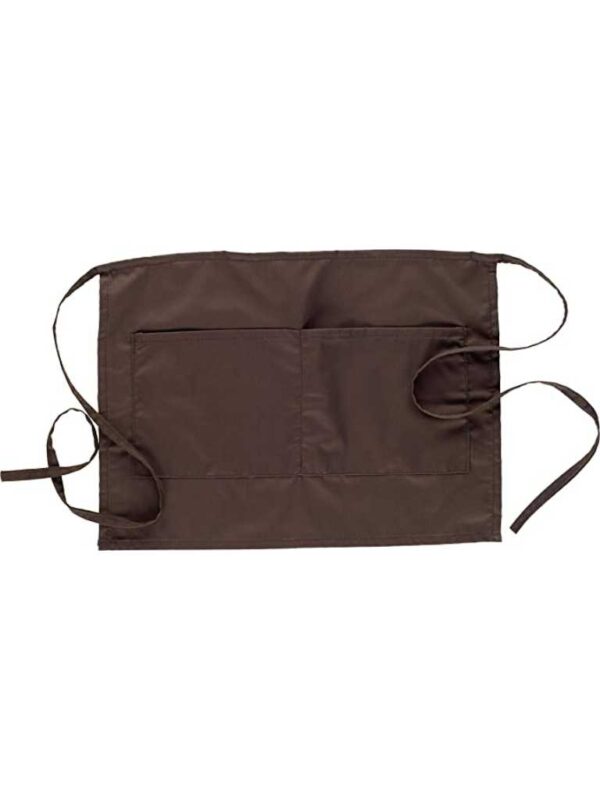 WorkTeam Delantal tipo francés 35x50cm con 2 bolsos. Unisex - Imagen 6
