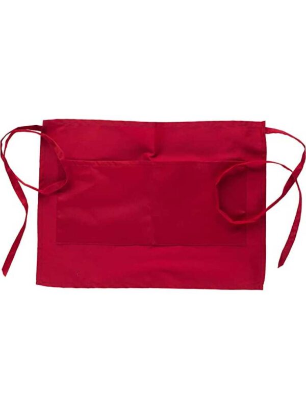WorkTeam Delantal tipo francés 35x50cm con 2 bolsos. Unisex - Imagen 8