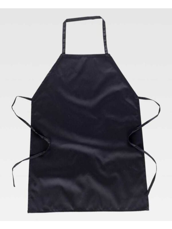 WorkTeam Delantal clásico largo 90x70 sin bolsillos, Fabricación especial. Unisex - Imagen 2