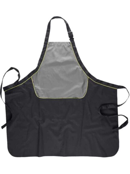 WorkTeam Delantal con Peto Combinado, Vivo A.V. Bolsillo Central y Cuello Regulable. 90x90 Tratamiento Teflón Hombre