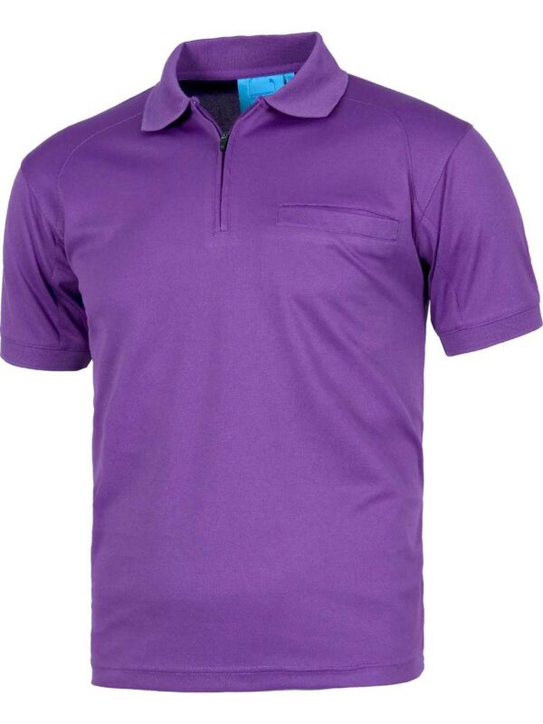 Workteam Polo Trabajo Manga Corta en tejido piqué, tejido Workdry, Transpirable, resistente y de secado rápido. Costuras Reforzadas