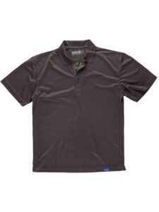 Work Team Polo Técnico de Manga Corta, Combinado con Colores Flúor. Hombre - Imagen 7