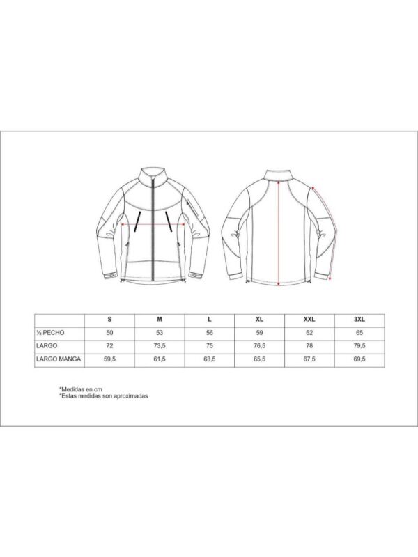 WorkTeam Chaqueta Softshell combinada con Membrana Interior Transpirable y Aislante e Interior de Alta Capacidad termica. Hombre