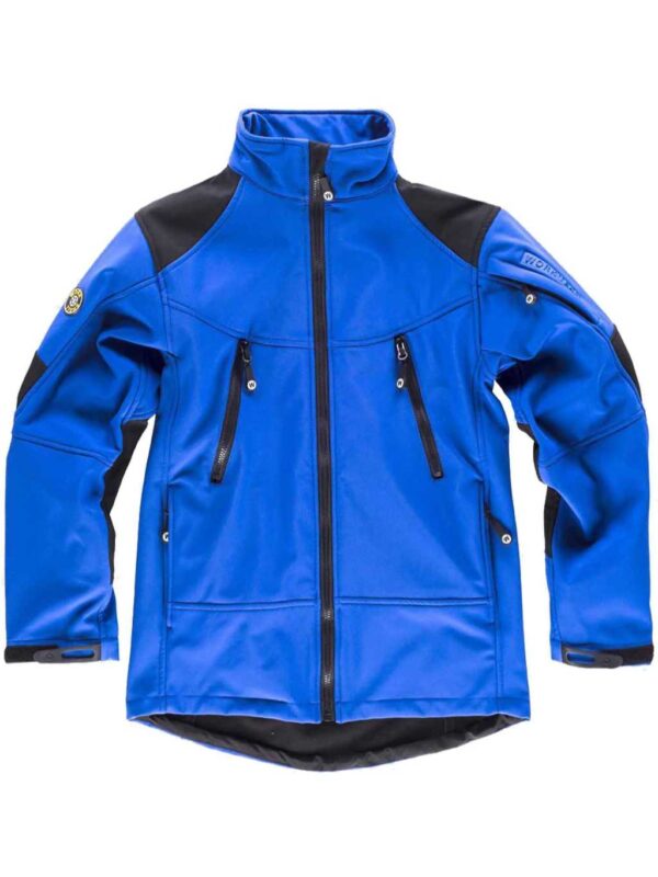 WorkTeam Chaqueta Softshell combinada con Membrana Interior Transpirable y Aislante e Interior de Alta Capacidad termica. Hombre