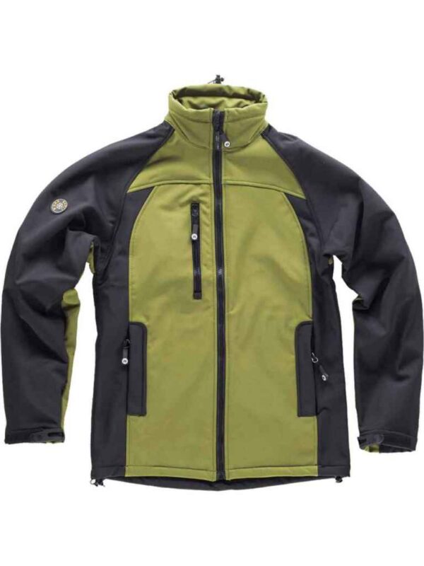 WorkTeam Chaqueta Softshell combinada con Membrana Interior Transpirable y Aislante e Interior de Alta Capacidad termica. Hombre - Imagen 2