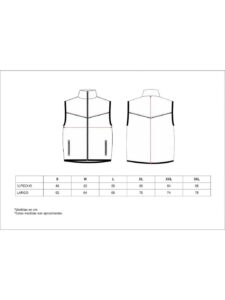 WorkTeam Chaleco Softshell Combinado Aire Libre Hombre