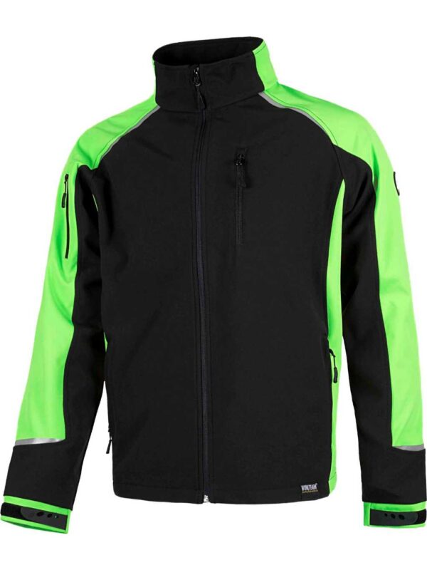 Workteam Chaqueta Softshell Combinado con Membrana Interior Transpirable y Aislante e Interior de Alta Capacidad termica. Hombre - Imagen 2