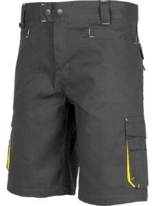 WorkTeam Bermuda Linea 6, Multibolsillos con Elástico en Laterales. Hombre