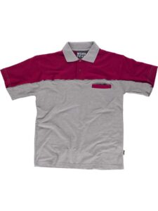 Polo Manga Corta Combinado Work Team WF1855 - Imagen 2
