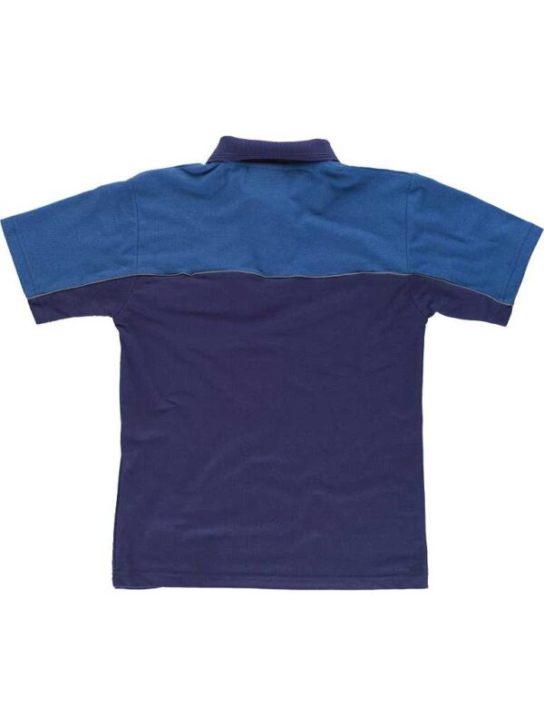 Polo Manga Corta Combinado Work Team WF1855 - Imagen 3