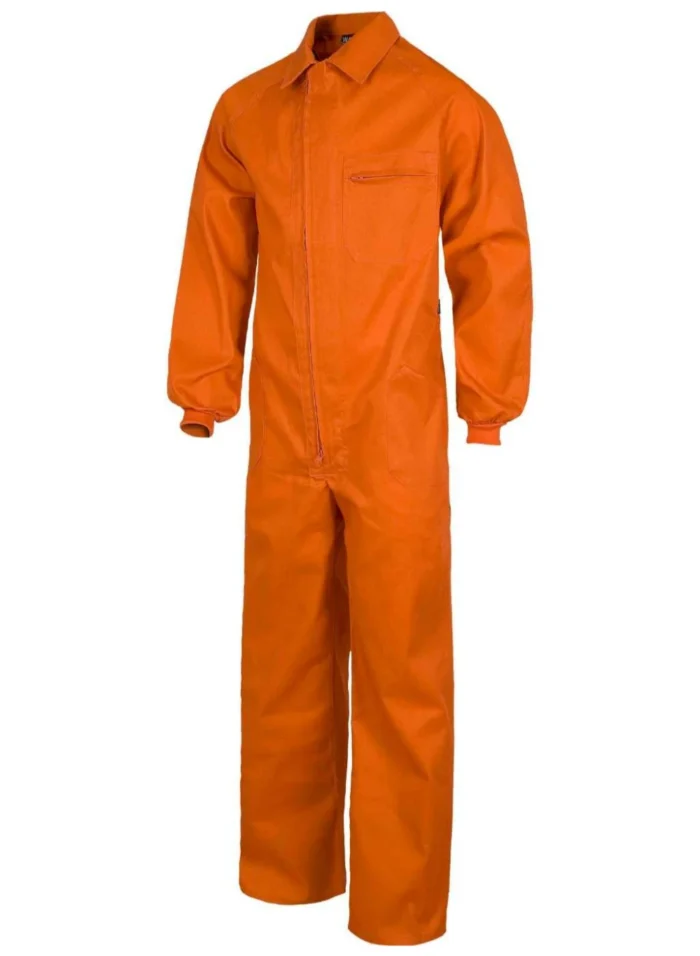 WorkTeam Buzo Italiano, Mono de Trabajo Mecánico o Industria. Cuello Solapa, Manga ranglan, un Bolso de Pecho y Cremalleras de Nylon. Hombre - Imagen 8