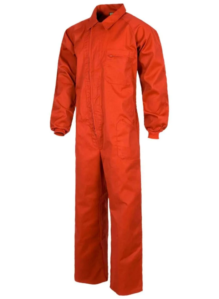 WorkTeam Buzo Italiano, Mono de Trabajo Mecánico o Industria. Cuello Solapa, Manga ranglan, un Bolso de Pecho y Cremalleras de Nylon. Hombre - Imagen 9