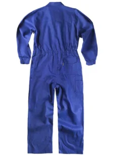 Work Team Buzo Recto con Cremallera de Metal Oculta y 2 Bolsos de Pecho con tapetas. 100% Algodón. Hombre