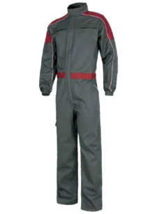 Work Team Buzo Recto con Cuello de Tira, Canesú y Detalles bicolores. Hombre - Imagen 3