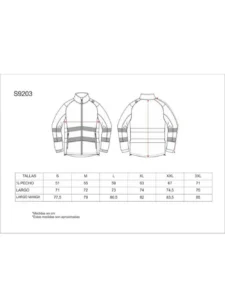 WorkTeam Chaqueta Workshell con Cintas Reflectantes Discontinuas, Cosidas y Pegadas. Chaqueta Cortavientos,  Repelente al Agua, Membrana Interior Transpirable y Alta Capacidad Térmica. Unisex