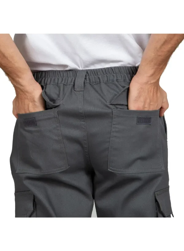 PANTALON UNISEX MULTIBOLSILLOS ELASTICO GAMO - Imagen 8