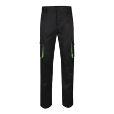 Velilla 103004 Pantalón de Trabajo Bicolor, Refuerzo de Tejido Trasero, Doble Costura de Seguridad, Multibosillos. Unisex - Imagen 3