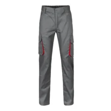 Velilla 103004 Pantalón de Trabajo Bicolor, Refuerzo de Tejido Trasero, Doble Costura de Seguridad, Multibosillos. Unisex - Imagen 7