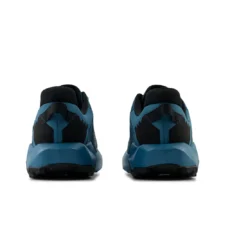 a pair of blue and black running shoes
