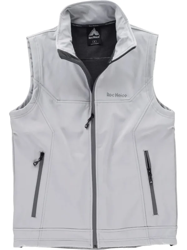 ROC NEIGE Chaleco Impermeable y Transpirable Ideal para Deporte, Aventura y Trabajo | Detalles Reflectantes y Forro Polar - Imagen 2