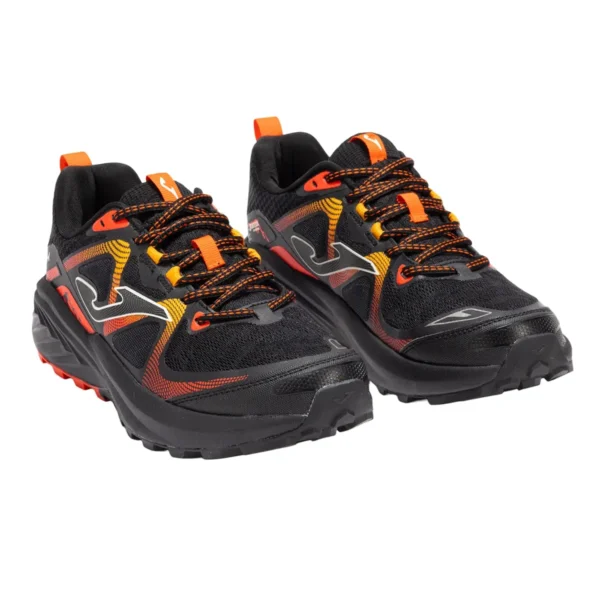 JOMA TREK HOMBRE TRAIL RUNNING 2501 NEGRO: Zapatillas de Trail Running para Larga Distancia | Comodidad, Amortiguación y Estabilidad en Terrenos Técnicos | Ideales para Entrenamiento y Ultras - Imagen 3