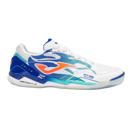 JOMA ZAPATILLA FUTBOL SALA FS REACTIVE 25 INDOOR BLANCO PIEL FSS2576IN