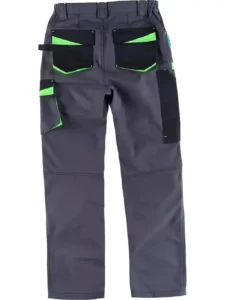 Workteam Pantalón de Trabajo, Tejido Canvas (extremadamente resistente y duradero). Elástico en la cintura. Unisex - Imagen 5