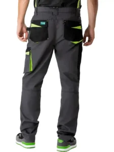 Workteam Pantalón de Trabajo, Tejido Canvas (extremadamente resistente y duradero). Elástico en la cintura. Unisex - Imagen 8