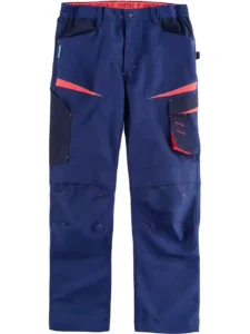 Workteam Pantalón de Trabajo, Tejido Canvas (extremadamente resistente y duradero). Elástico en la cintura. Unisex - Imagen 4