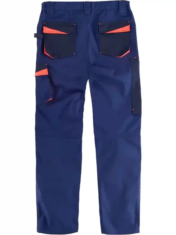 Workteam Pantalón de Trabajo, Tejido Canvas (extremadamente resistente y duradero). Elástico en la cintura. Unisex - Imagen 6