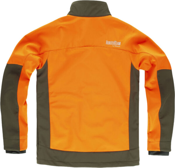 WORKTEAM Cazadora Softshell Caza y Pesca con Bolsillos, con Forro Polar interior Unisex - Imagen 2